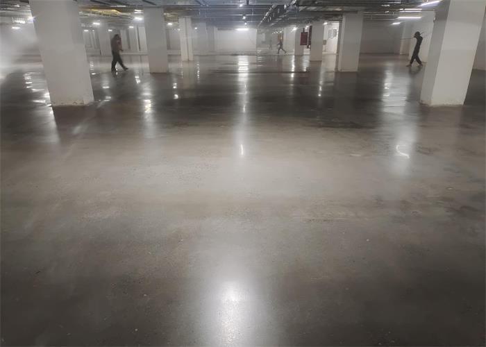 地下車(chē)庫(kù)固化地坪